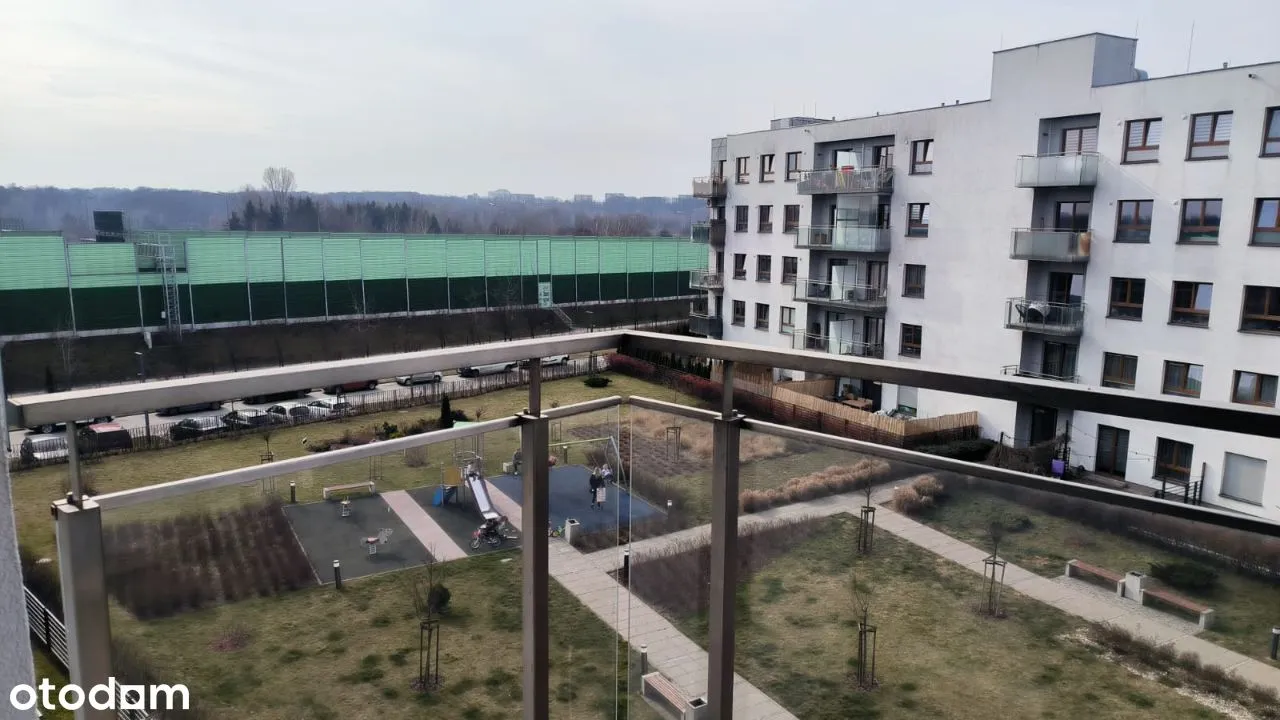 Kawalerka Miasteczko Wilanów, balkon, parking