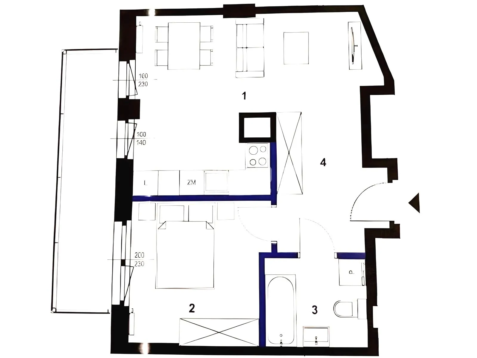 Apartament, ul. Jana Kazimierza