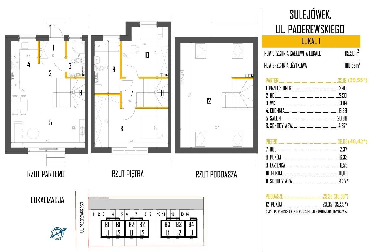 Segment 115m2. Świetna lokalizacja-450m do SKM
