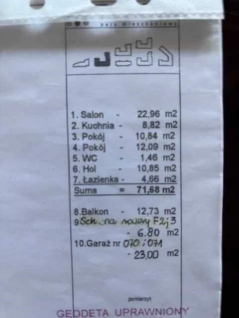 Mieszkanie Malborska 16, 3 pokoje