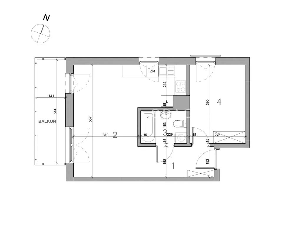 Apartament, ul. Jagiellońska