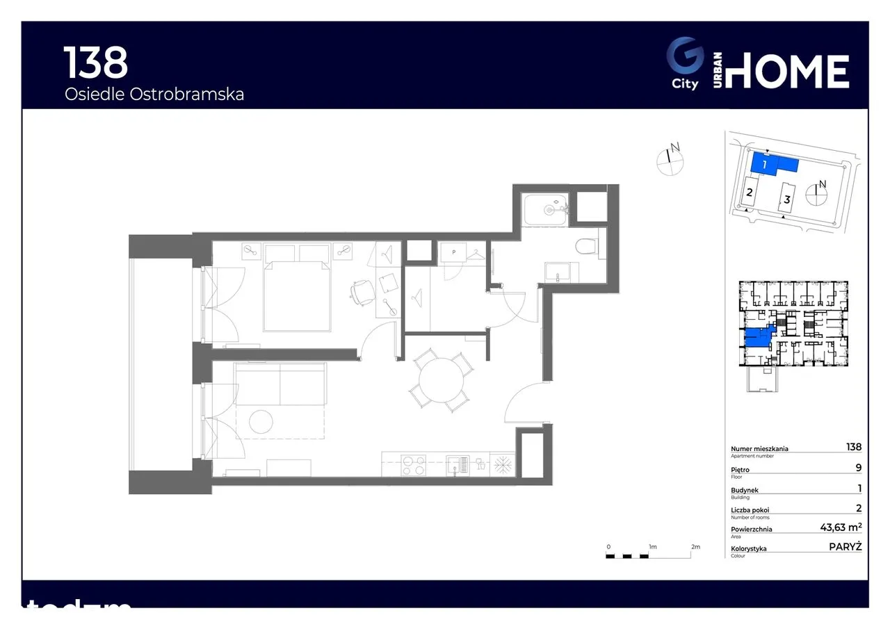 NOWE 2 pokoje z GARDEROBĄ | Widok na CENTRUM | Pets OK | CH Promenada