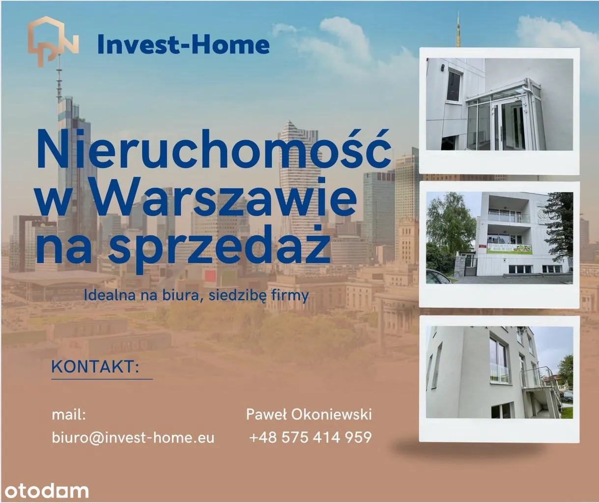 Atrakcyjna działka z budynkiem usługowo mieszkaniowym