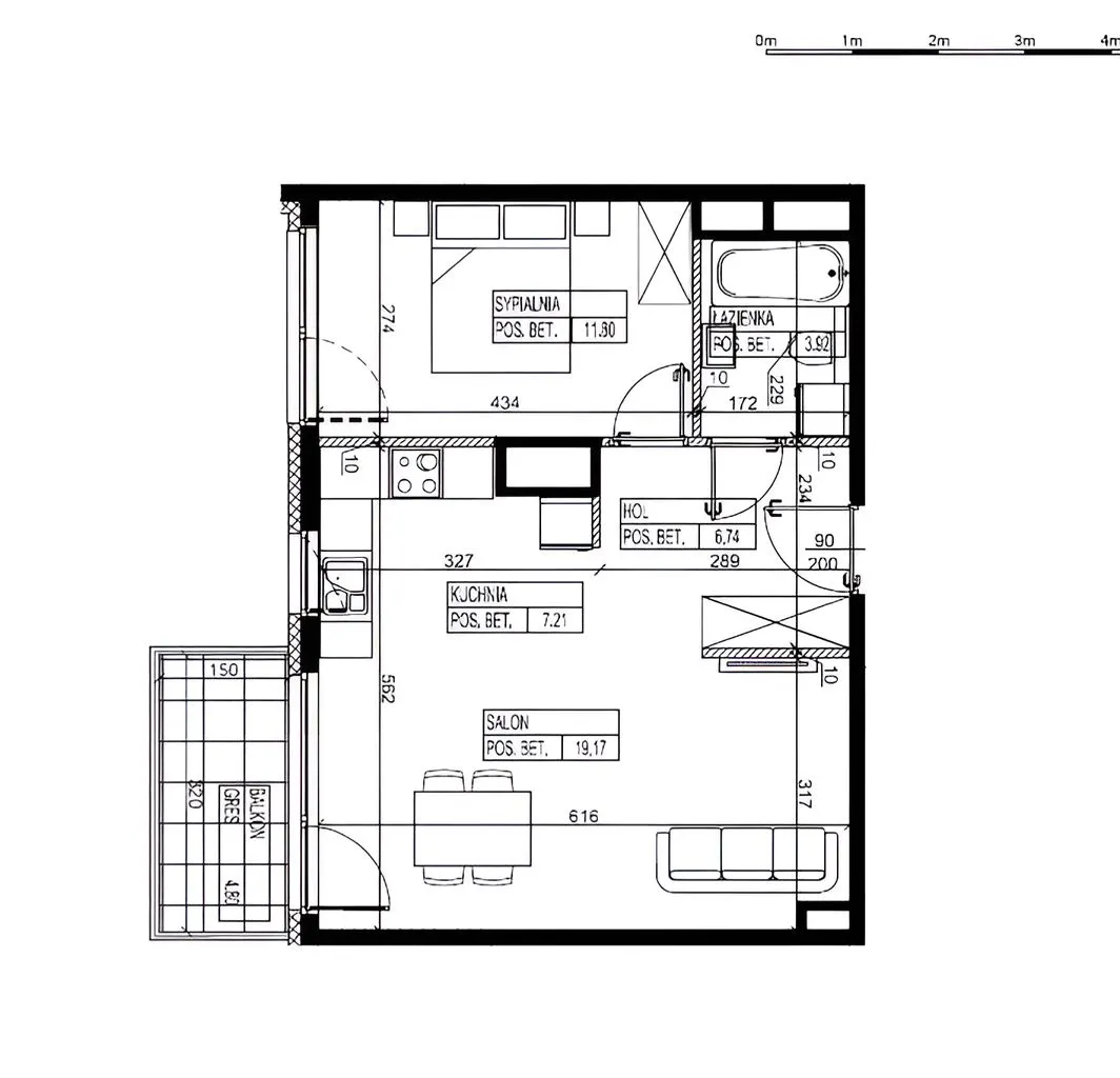 Apartament Metro Młociny, ul. Lekka