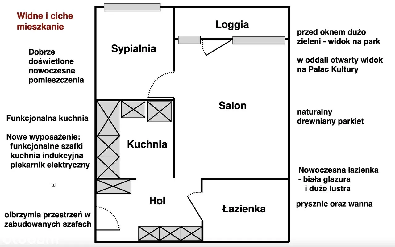BEZ PROWIZJI 38m2 POWIŚLE nowoczesn ciche 2pok  do rozważenia pies/kot