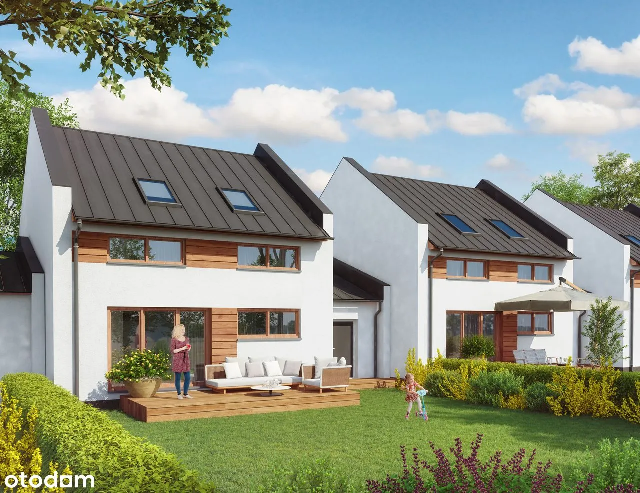 Gotowy dom,działka 303m2 | zamknięte osiedle | zielona okolica