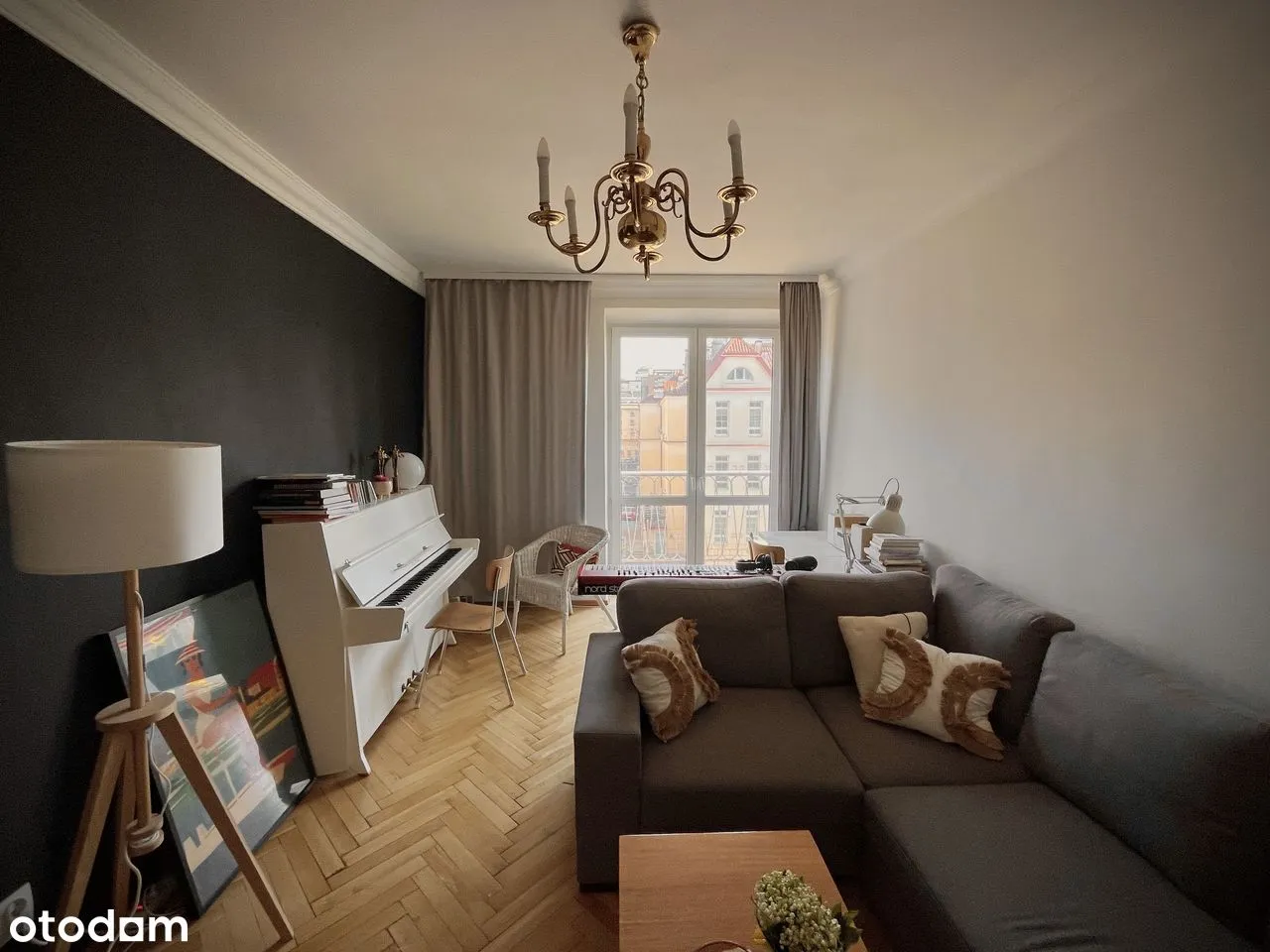 BEZPOŚREDNIO Dwupokojowe mieszkanie z balkonem 45,5 m2 Nowolipie 26