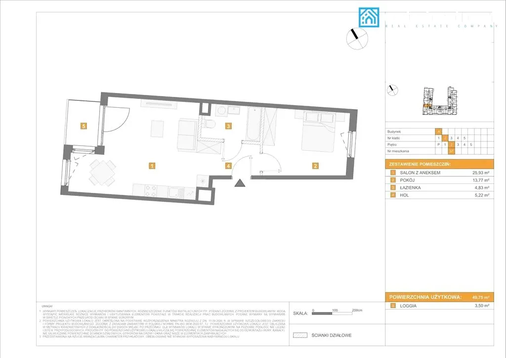Apartament, ul. Przy Forcie