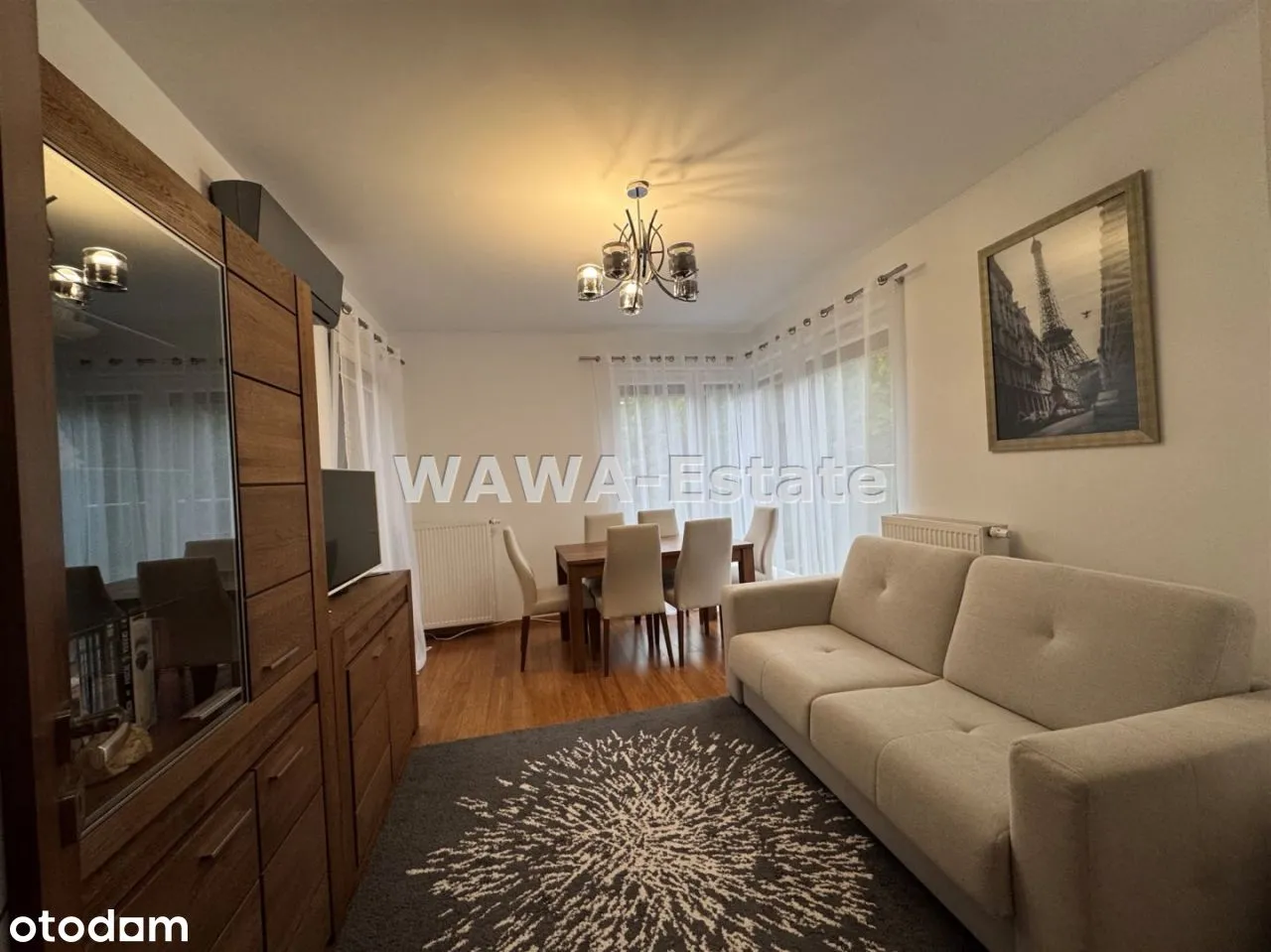 Trzy pokoje, widna kuchnia, taras 10.44m2, zieleń.