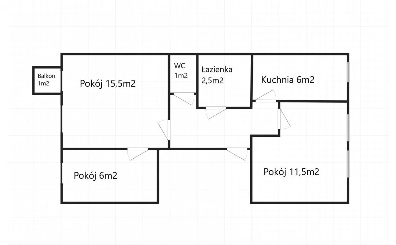3 pokoje/47m2/Ochota/Mokotów 