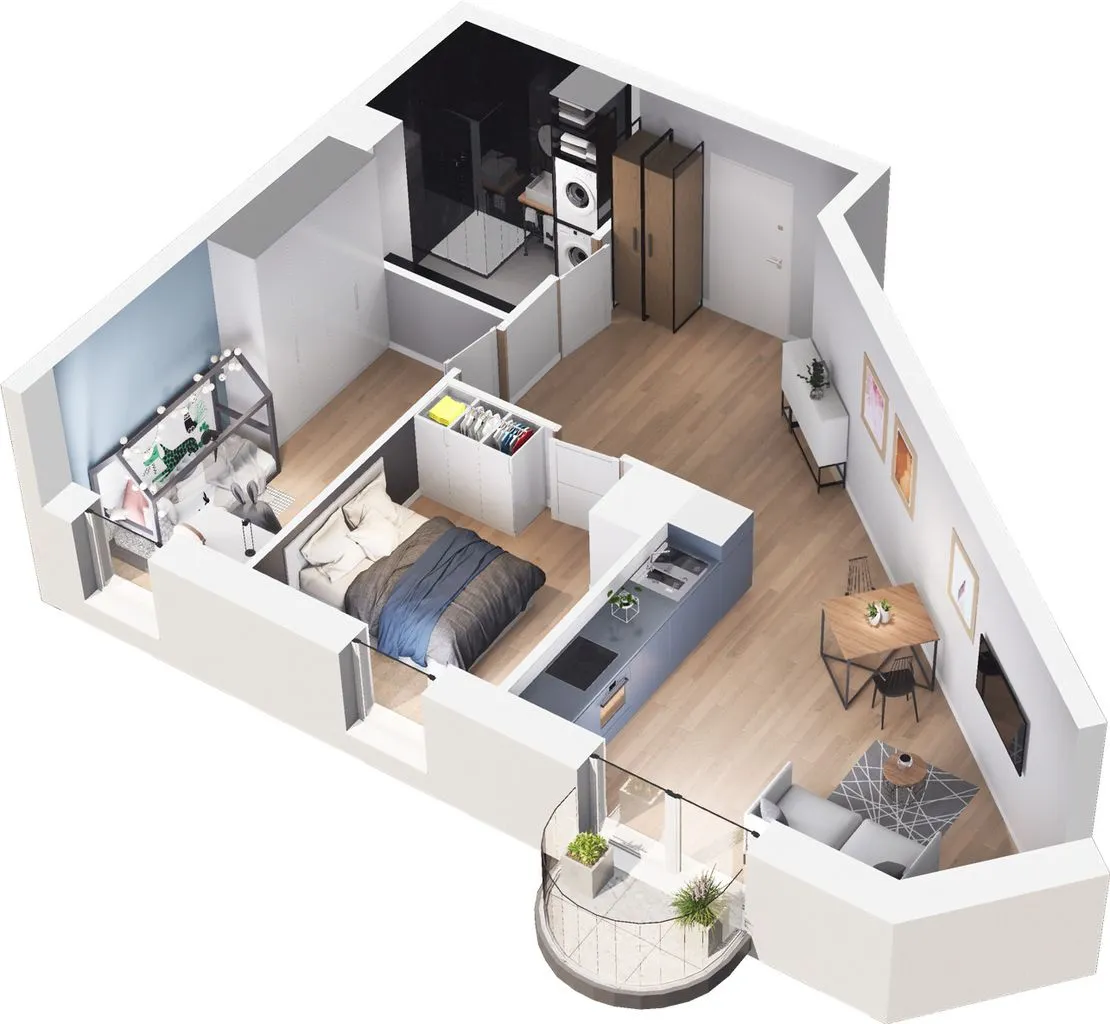 Apartament | blisko centrum - Oval Sky