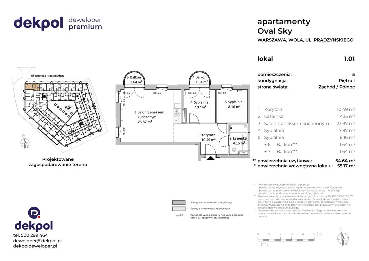 Condohotel | centrum Wola - Oval Sky