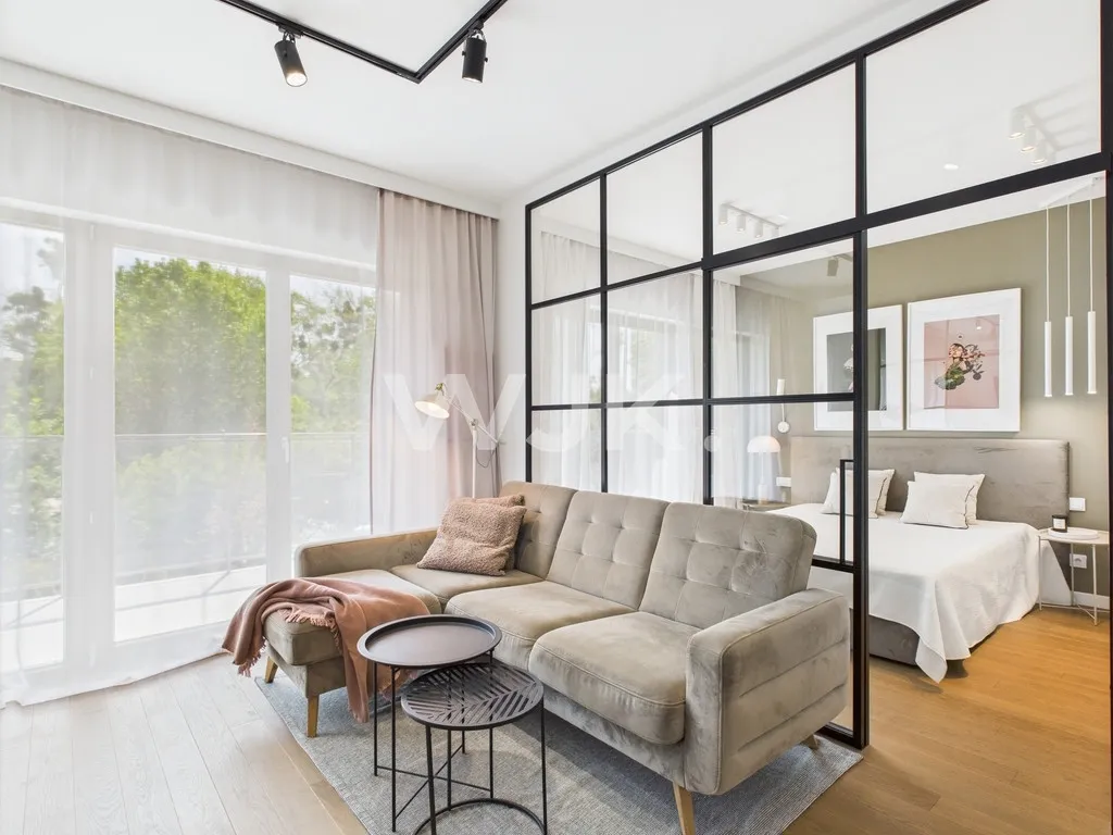 44m², 2 pokoje, przy Parku Szczęśliwickim 