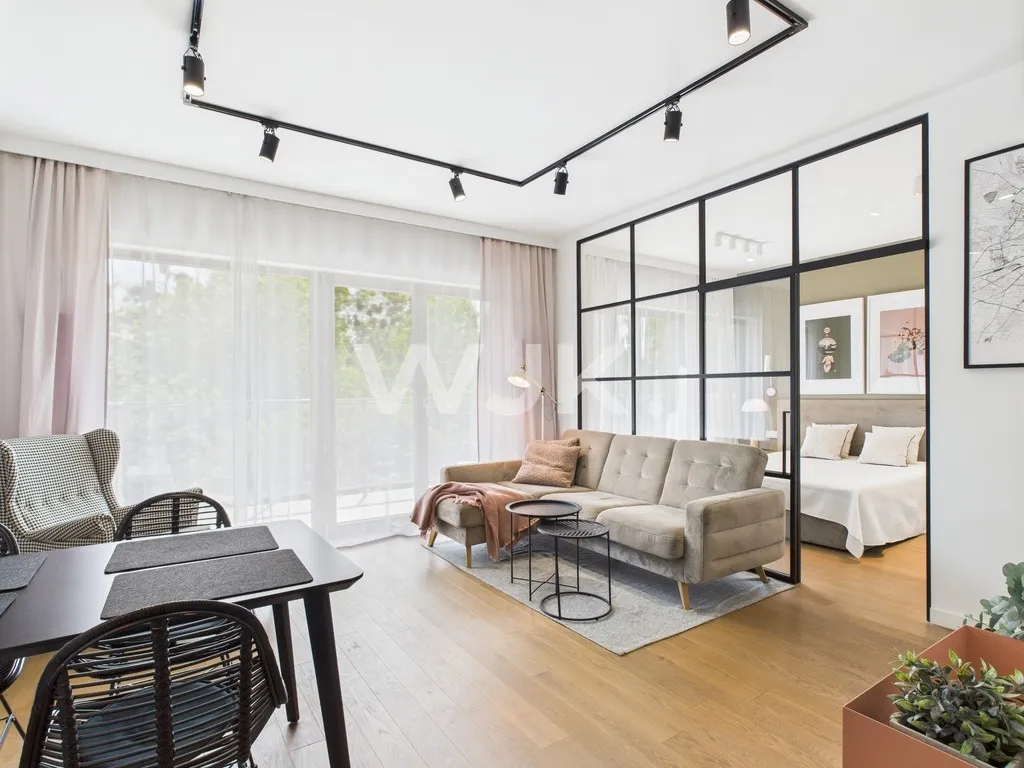 44m², 2 pokoje, przy Parku Szczęśliwickim 