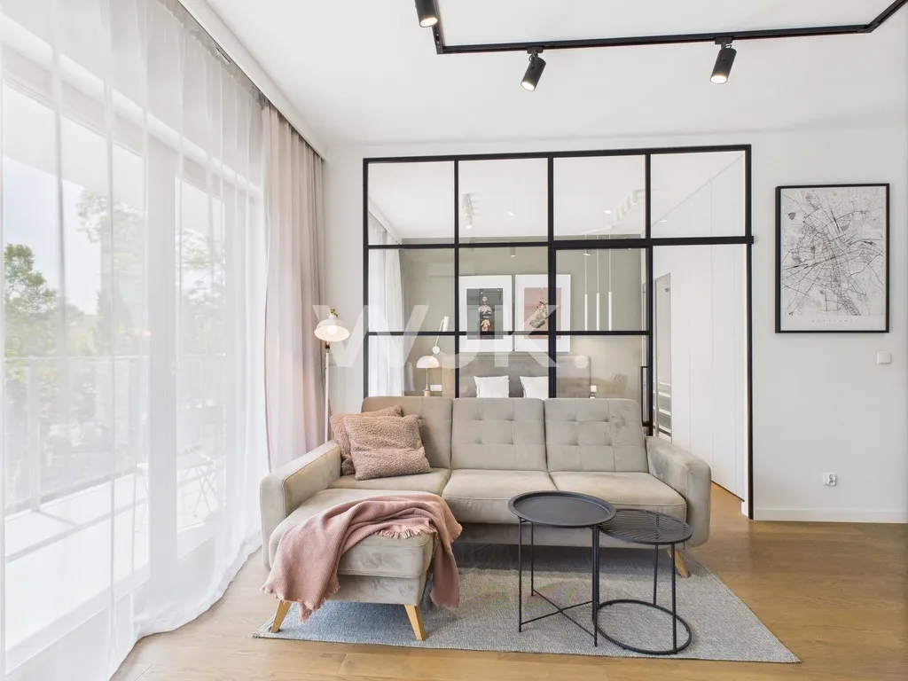 44m², 2 pokoje, przy Parku Szczęśliwickim 
