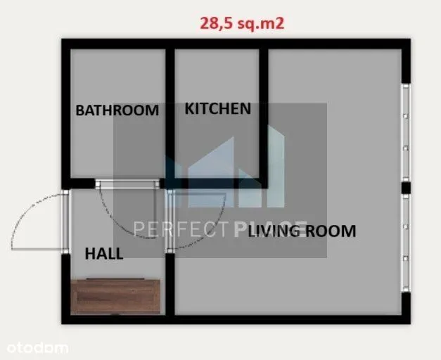 Cozy Studio Apartment for Rent – 27 Batorego St.