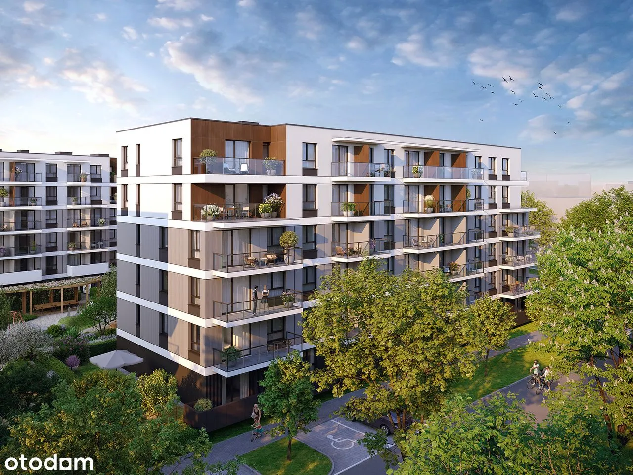 3 pokojowy apartament z ogródkiem 73m2 / Wysoki standard wykończenia