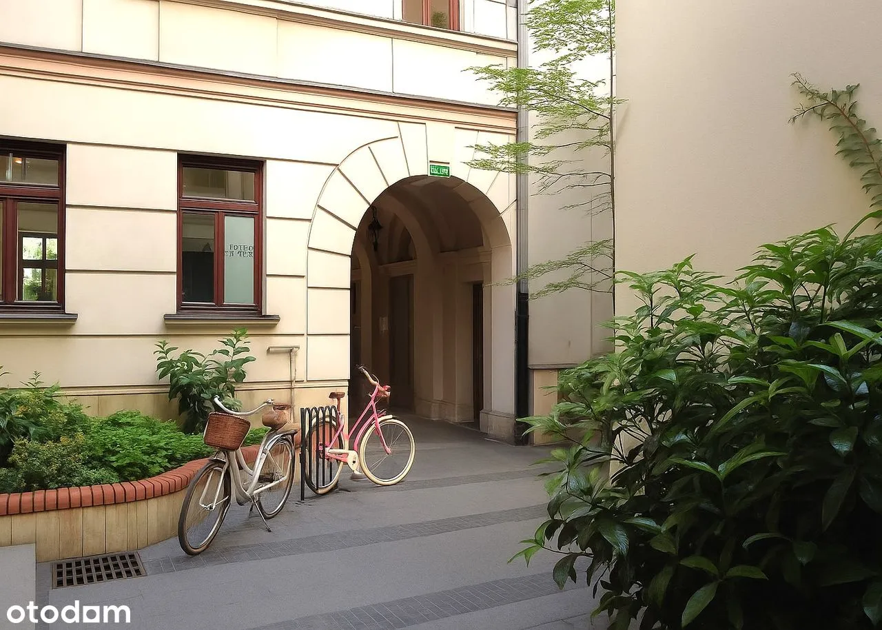 ścisłe centrum, taras, widok na wieżowce