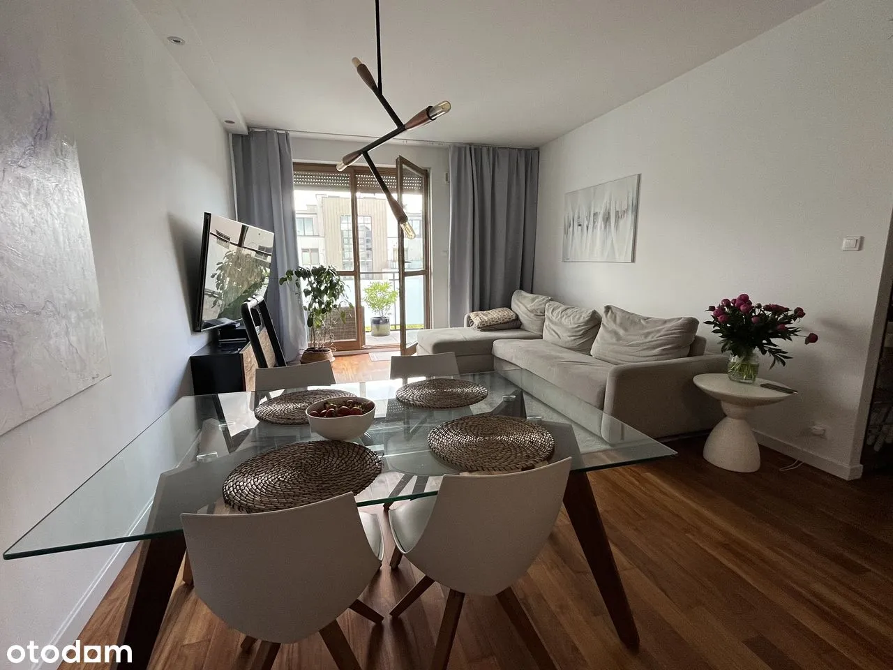 Warszawa Wilanów 74m2, 3 pokoje