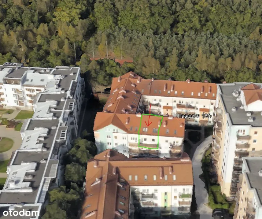 Mieszkanie dwupoziomowe 81m2 z dużym balkonem 12m2 i strychem 20m2