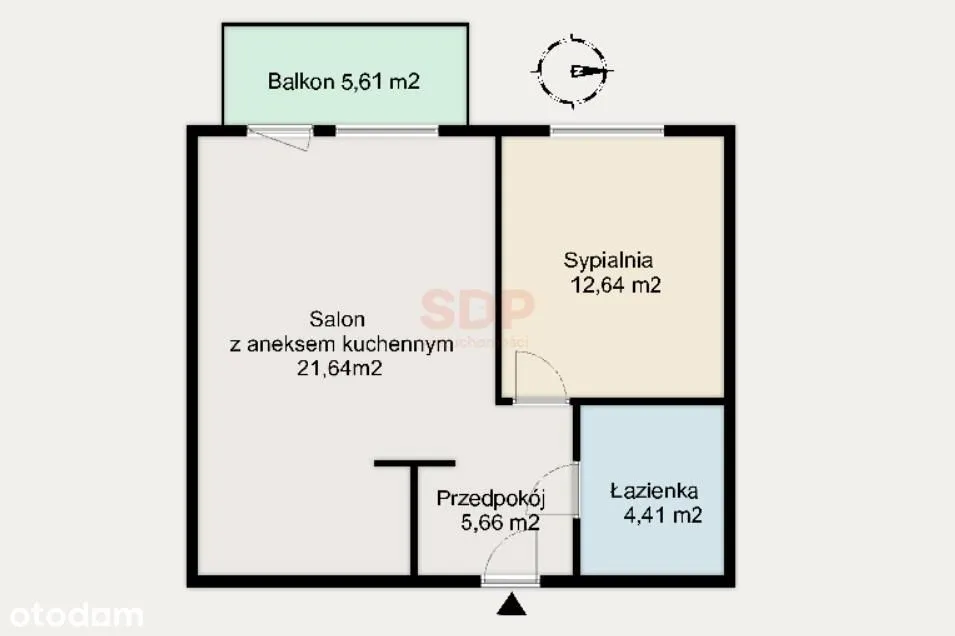 Gotowe do zamieszkania 44,3m2 w Ursusie 