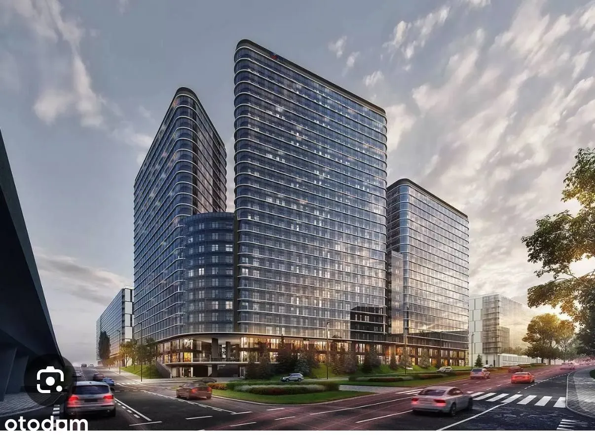 Do wynajęcia 2-pokojowe mieszkanie – Wola Tower, Kasprzaka 29, 46 m²