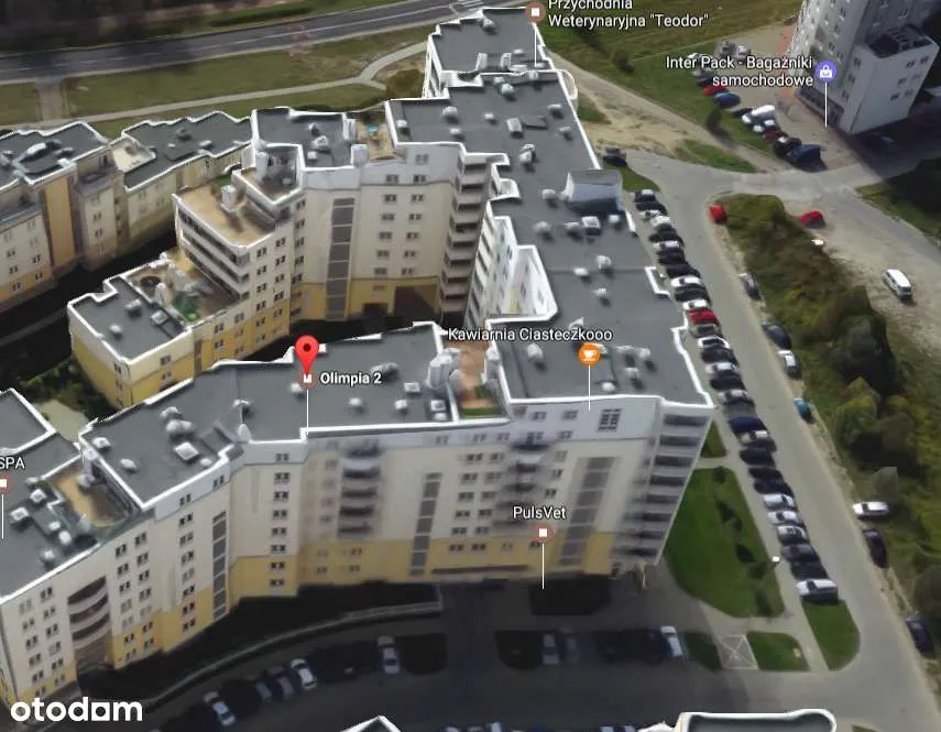 Trzypokojowe mieszkanie Alternatywy 6 na Ursynowie 71m2 Loggia