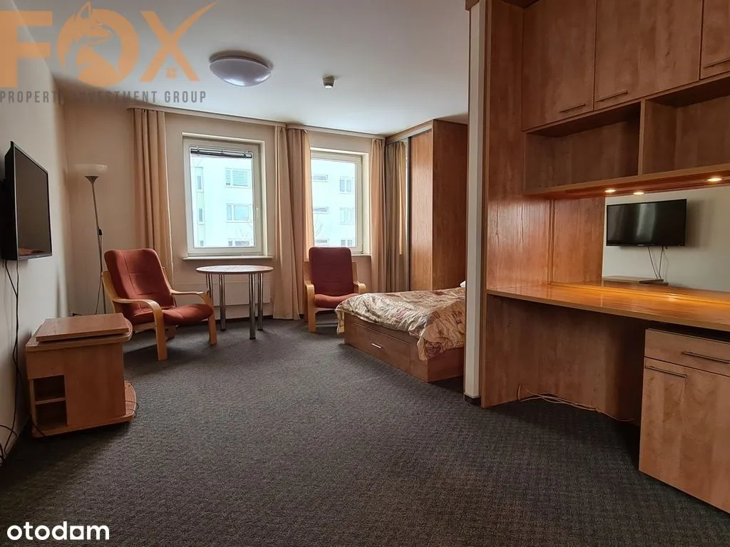 Spacious studio in Ursus District, from July, eng