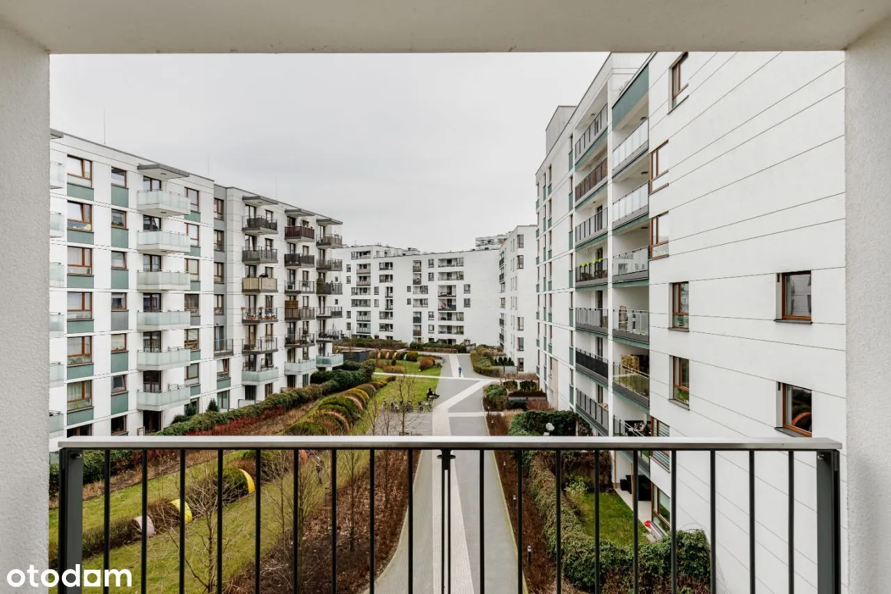 58m2, dwie sypialnie, dwa balkony - osiedle Saska, JNJ 51