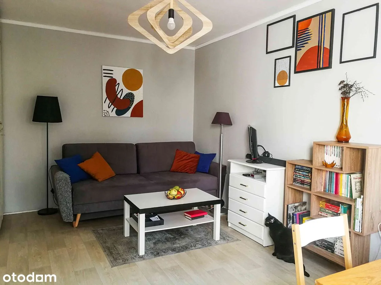 Mieszkanie Saska Kępa, 39m2, 2 pokoje, widne, rozkładowe