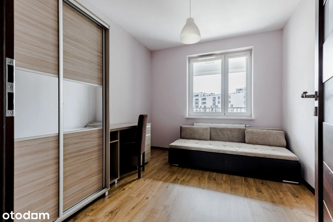 58m2, dwie sypialnie, dwa balkony - osiedle Saska, JNJ 51
