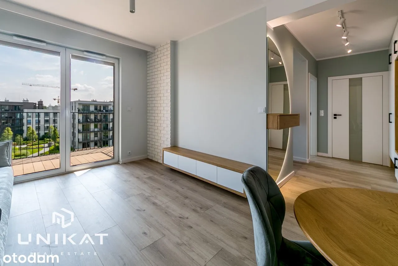 2 pokoje | Nowe osiedle | Wiślany Mokotów | Garaż + komórka | 47 m²