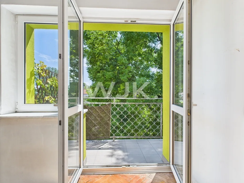 71.46m2, 3 pokoje, balkon, do remontu, Saska Kępa 