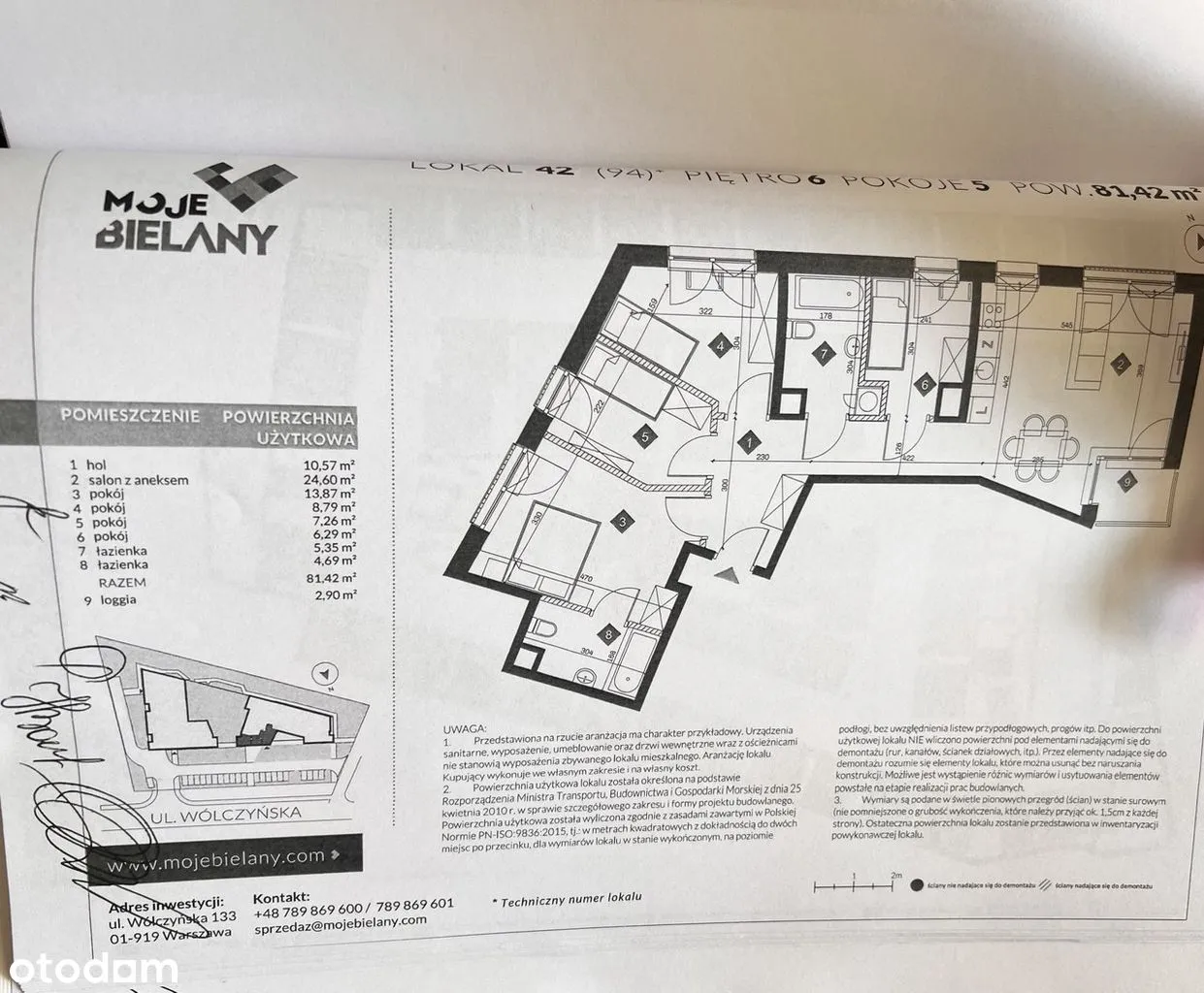 Moje Bielany – przestronne 5-pokojowe mieszkanie z widokiem na zieleń