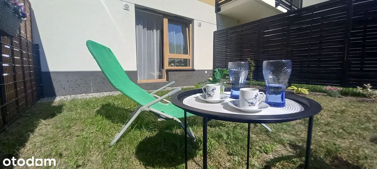 Mieszkanie 27m2+ ogródek 45m2  + garaż ul. Optyków 3 przy Promenadzie