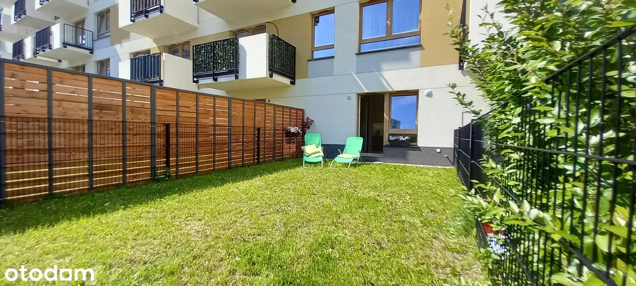 Mieszkanie 27m2+ ogródek 45m2  + garaż ul. Optyków 3 przy Promenadzie