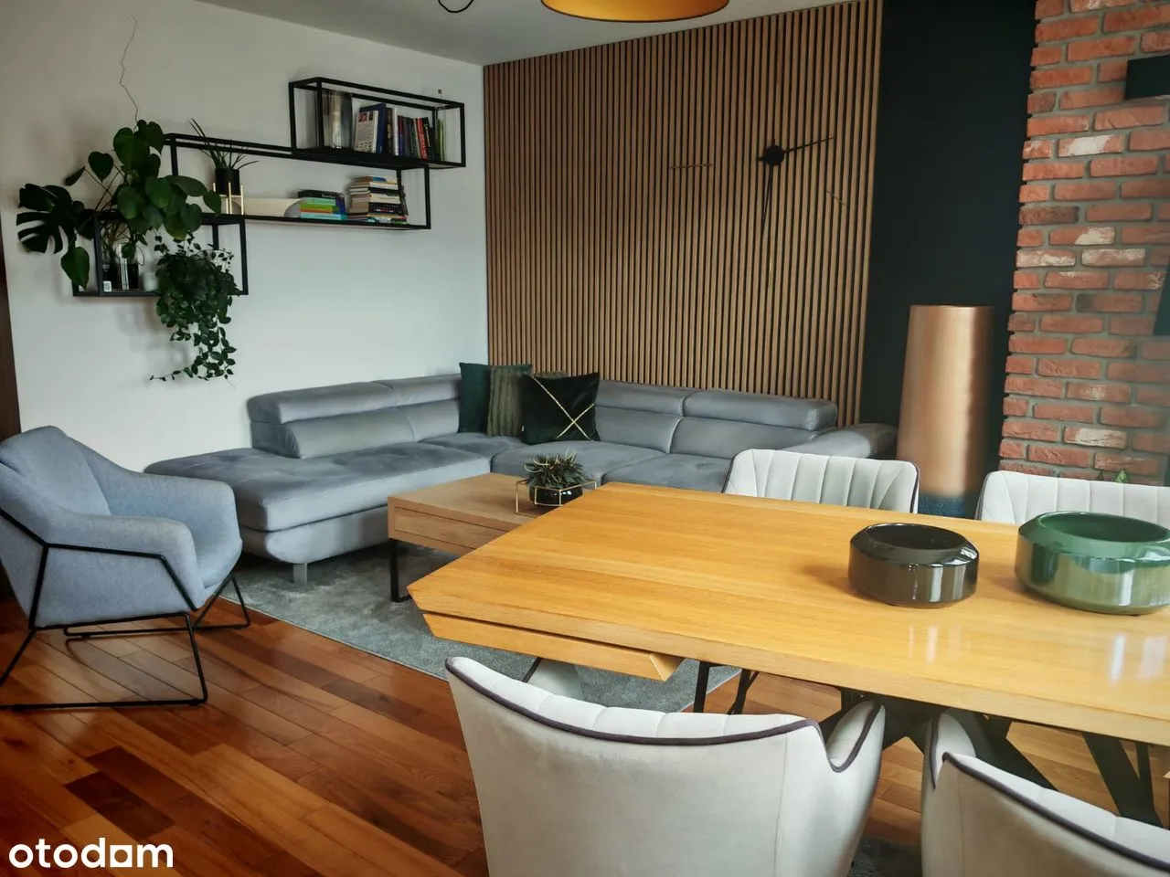 Nowoczesny apartament z widokiem na Woli.