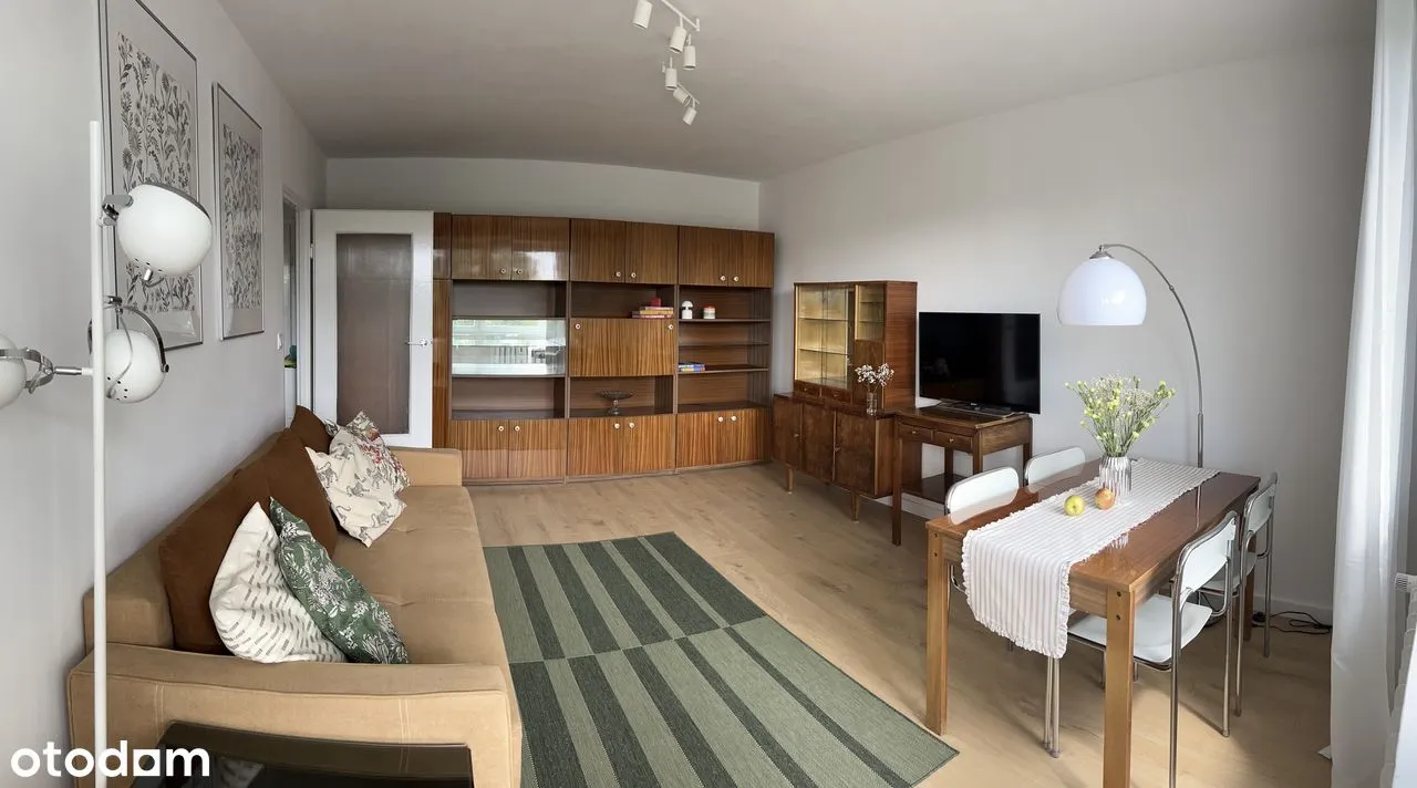 Mieszkanie 2-pokojowe 47 m² z balkonem – blisko metra Służew